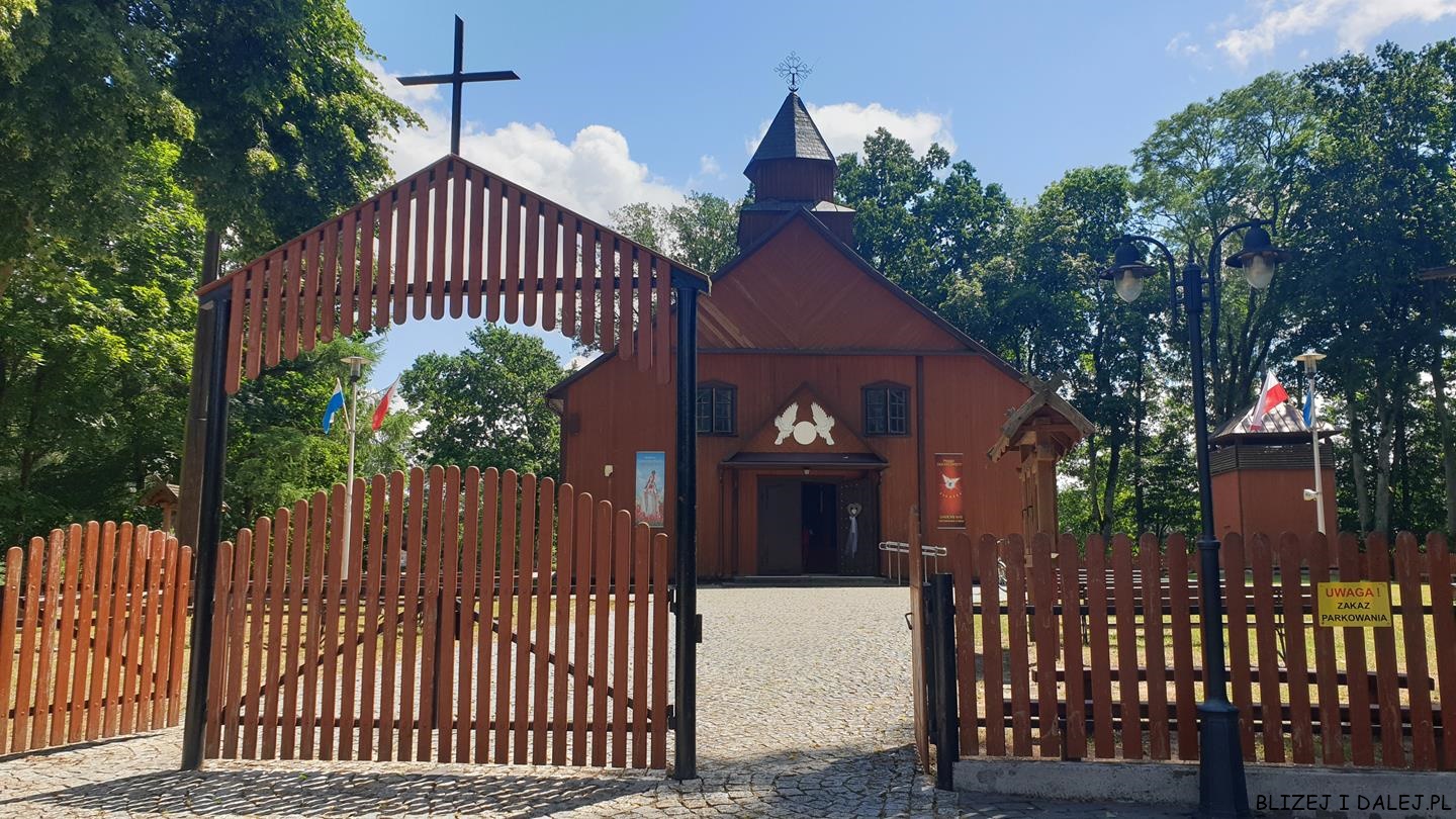 Augustów; jezioro Studzieniczne; sanktuarium Studzienice