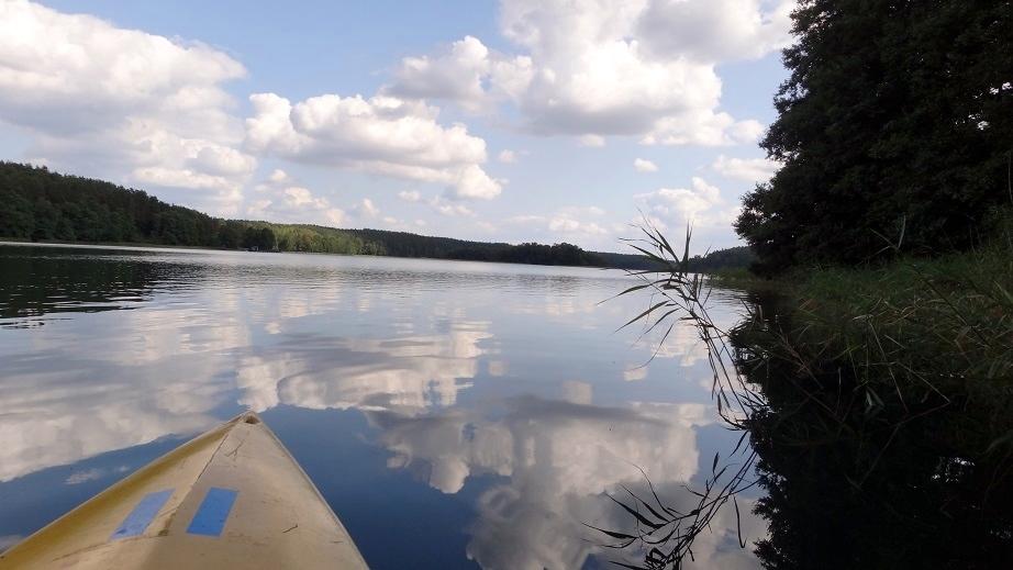 Mazurskie jezioro Piłakno – Maradki i okolice